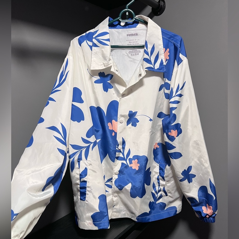 RSQ Floral Jacket